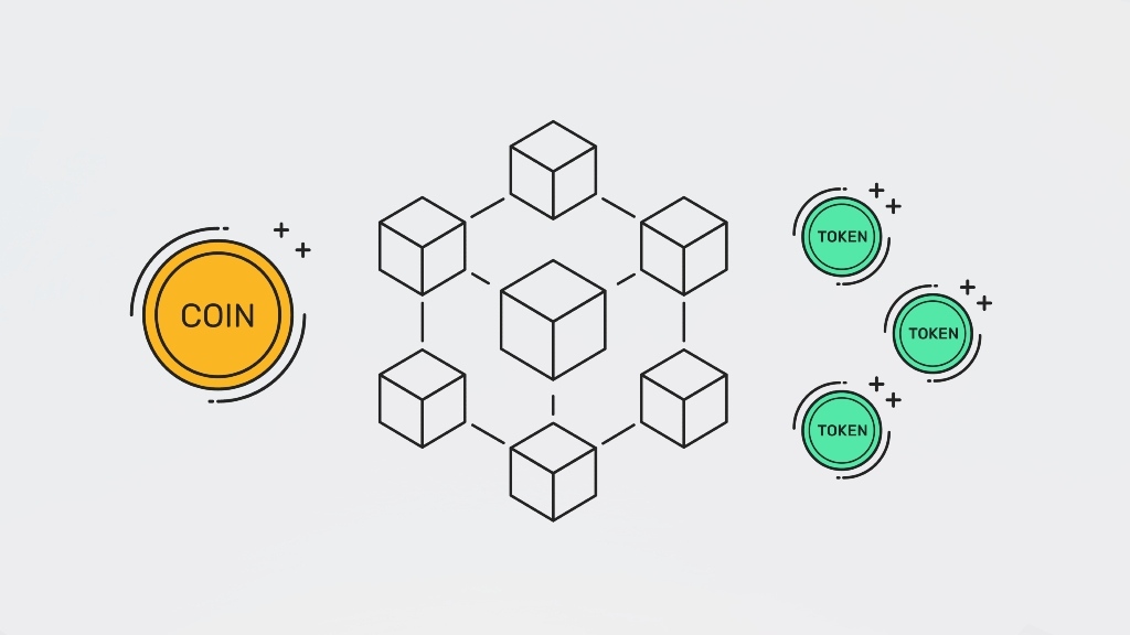 مهم ترین تفاوت کوین و توکن